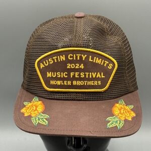 Howler Brothers Baseball Cap‎ Austin City Limits Men's Feed Store ACL 2024 Rose